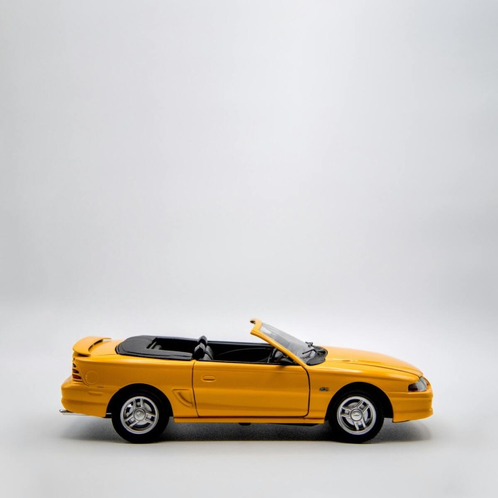 Coche de juguete Cabrio Amarillo
